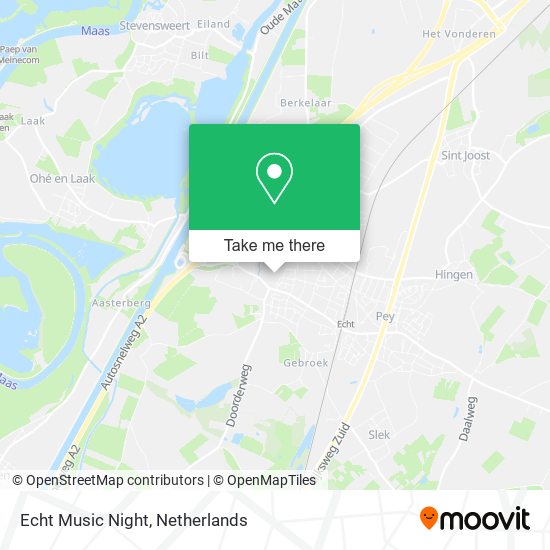 Echt Music Night map