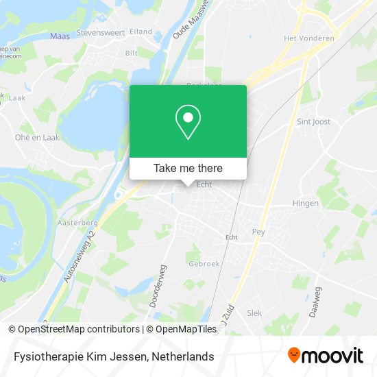 Fysiotherapie Kim Jessen map