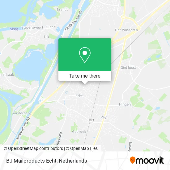 BJ Mailproducts Echt map