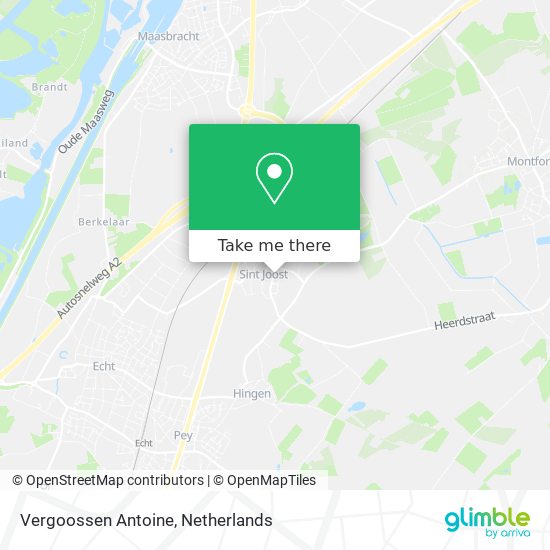 Vergoossen Antoine map