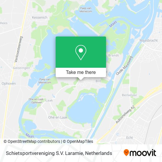 Schietsportvereniging S.V. Laramie map
