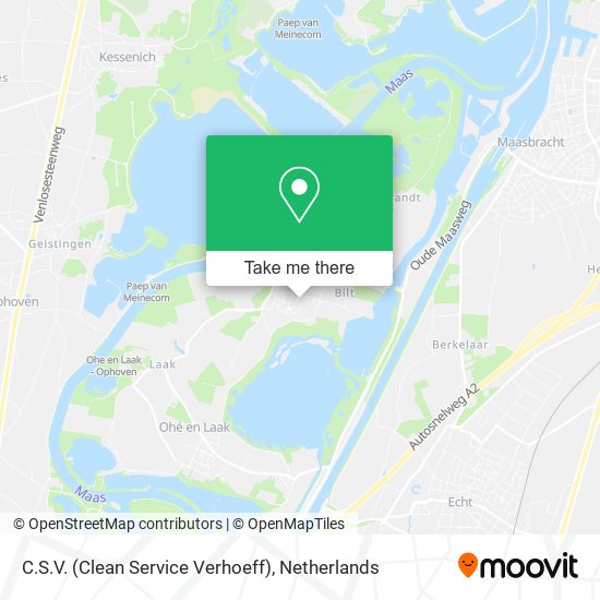 C.S.V. (Clean Service Verhoeff) map