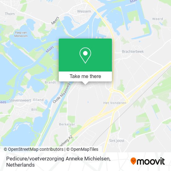 Pedicure / voetverzorging Anneke Michielsen map