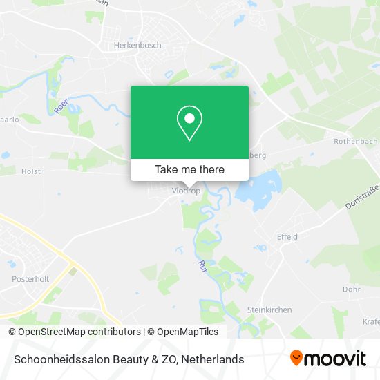 Schoonheidssalon Beauty & ZO map