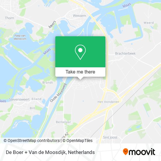 De Boer + Van de Moosdijk Karte