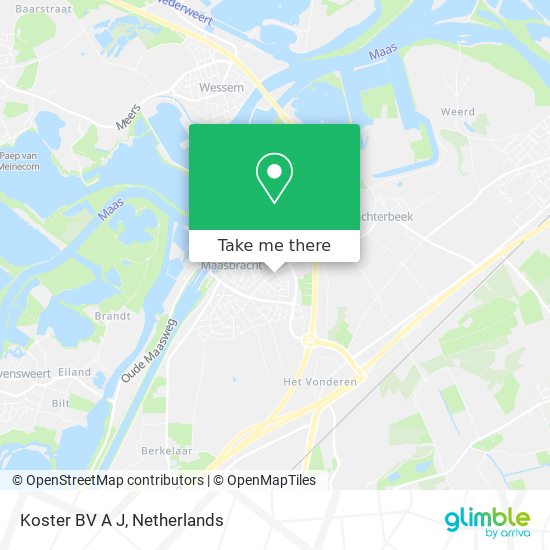 Koster BV A J map
