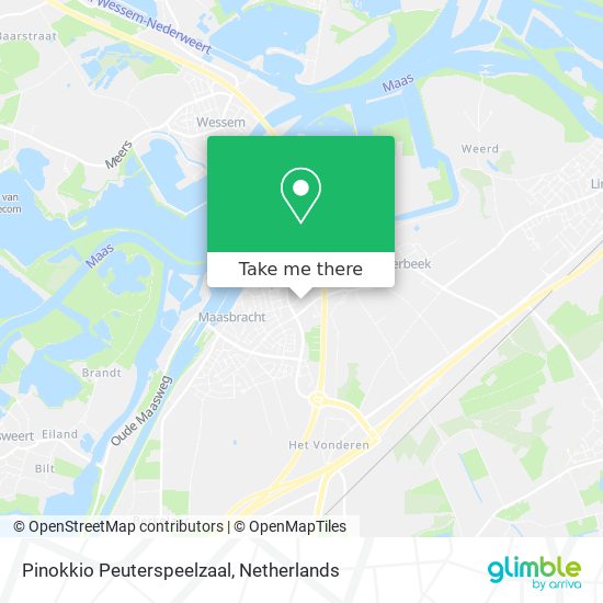 Pinokkio Peuterspeelzaal Karte