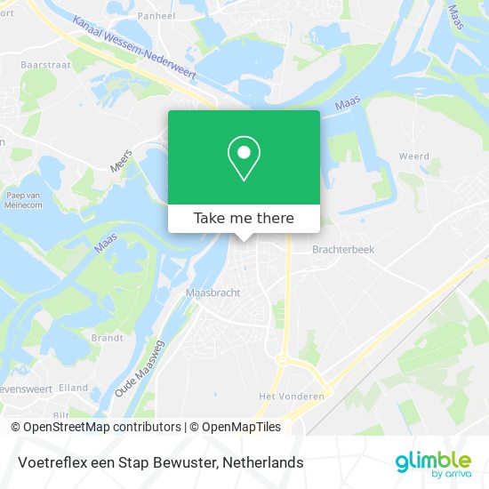 Voetreflex een Stap Bewuster map