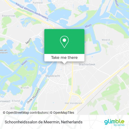 Schoonheidssalon de Meermin map