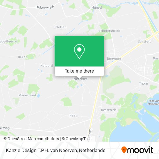 Kanzie Design T.P.H. van Neerven map