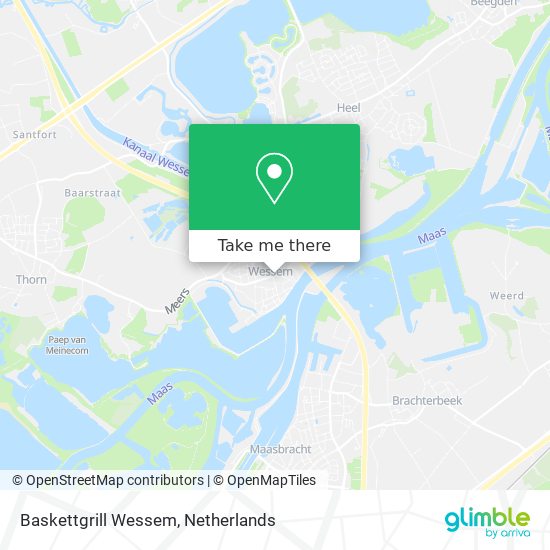 Baskettgrill Wessem map