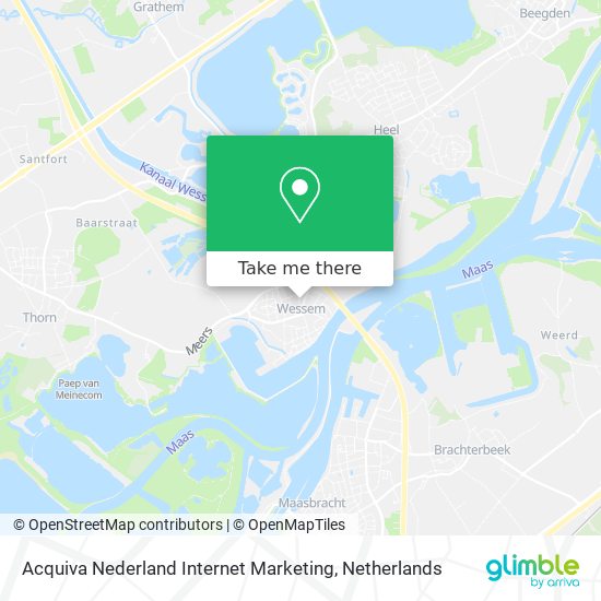Acquiva Nederland Internet Marketing map