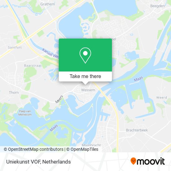 Uniekunst VOF map