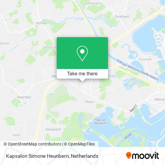 Kapsalon Simone Heunbern map