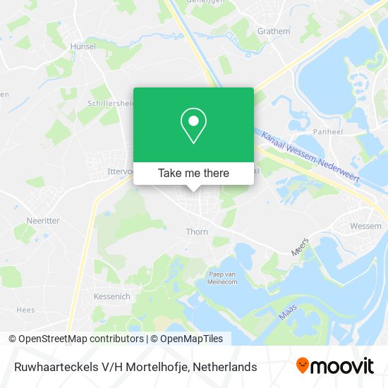 Ruwhaarteckels V/H Mortelhofje Karte