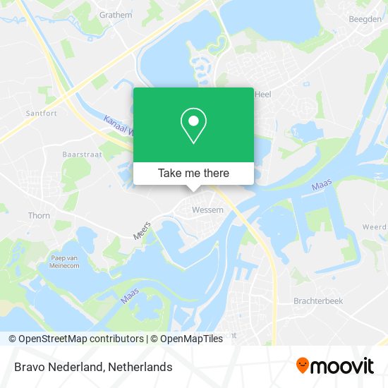 Bravo Nederland map