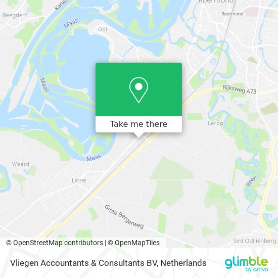 Vliegen Accountants & Consultants BV map