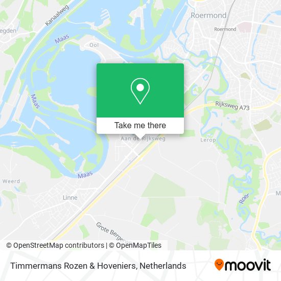 Timmermans Rozen & Hoveniers Karte