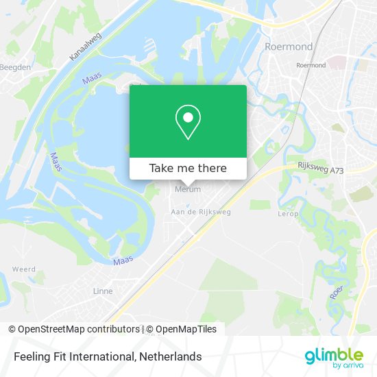 Feeling Fit International map