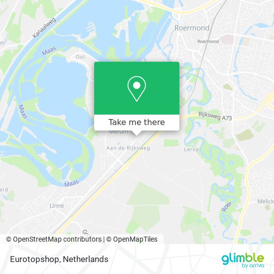 Eurotopshop map