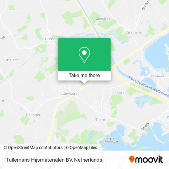 Tullemans Hijsmaterialen BV map