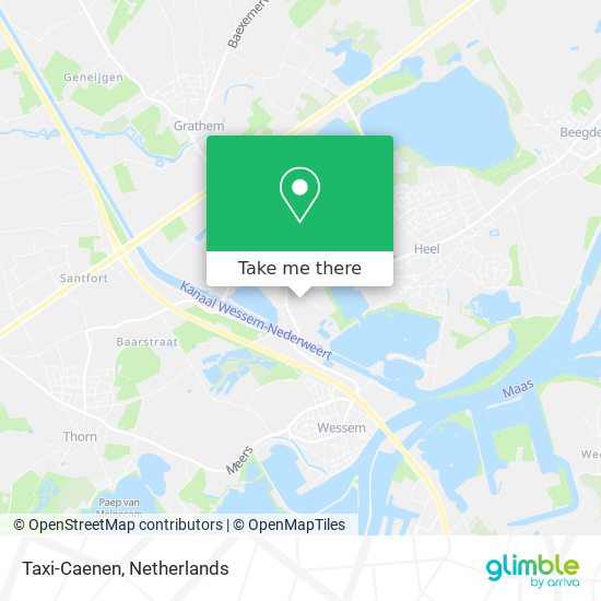 Taxi-Caenen map