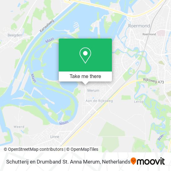 Schutterij en Drumband St. Anna Merum map