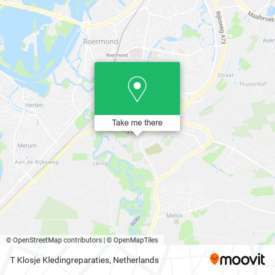 T Klosje Kledingreparaties map