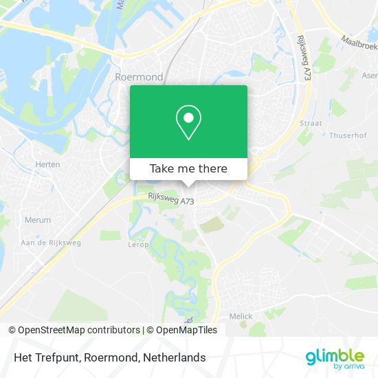 Het Trefpunt, Roermond Karte