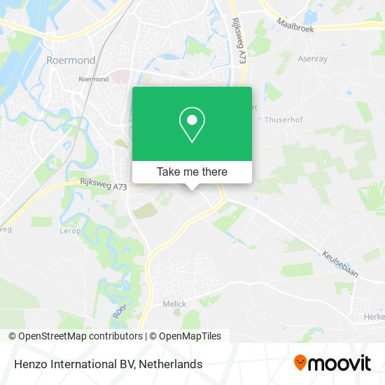 Henzo International BV map