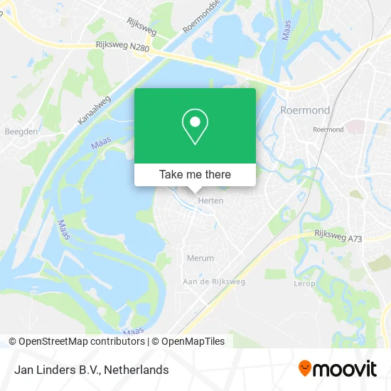 Jan Linders B.V. Karte