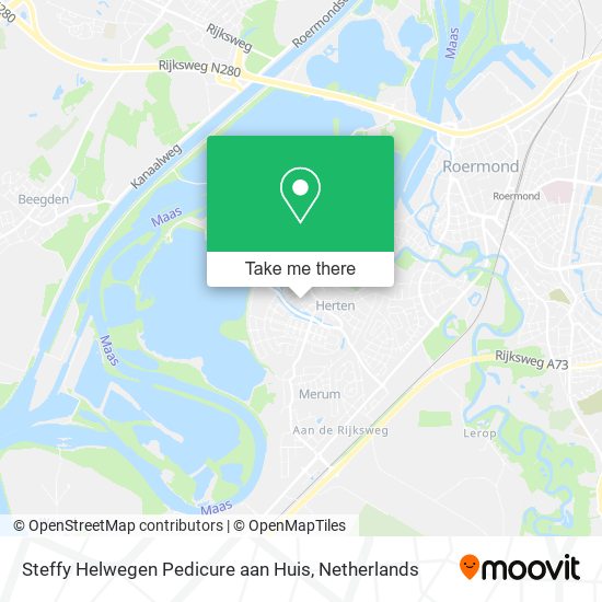 Steffy Helwegen Pedicure aan Huis map