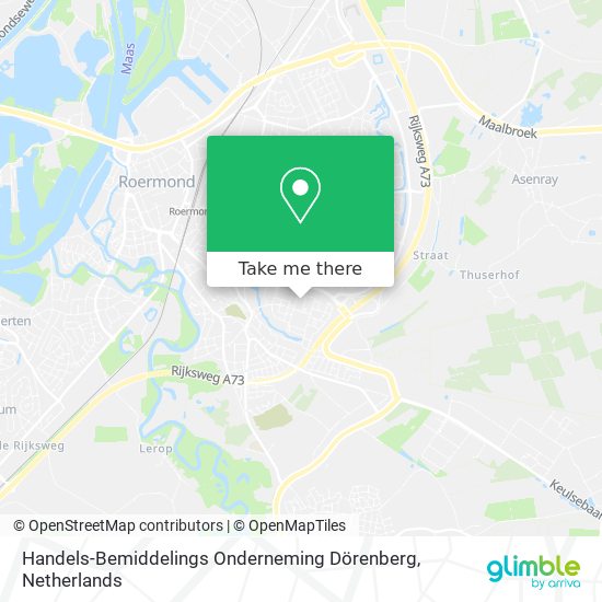 Handels-Bemiddelings Onderneming Dörenberg Karte