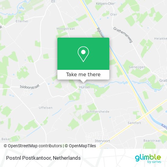 Postnl Postkantoor map