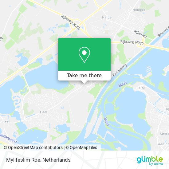 Mylifeslim Roe map