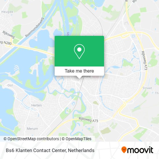 Bs6 Klanten Contact Center map