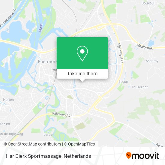 Har Dierx Sportmassage map