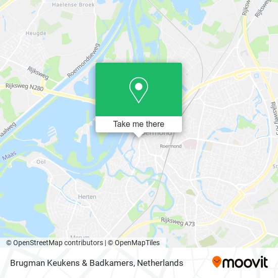 Brugman Keukens & Badkamers map