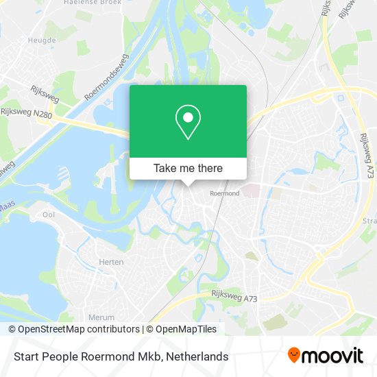 Start People Roermond Mkb map