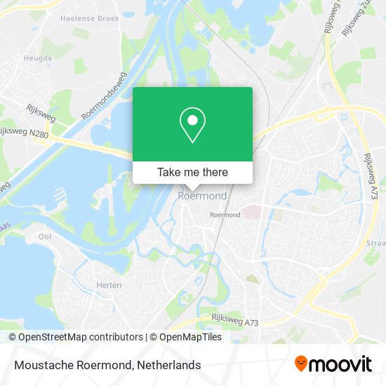 Moustache Roermond map