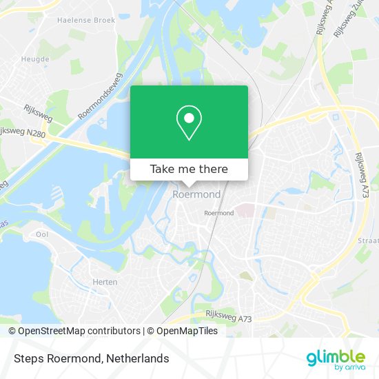 Steps Roermond map