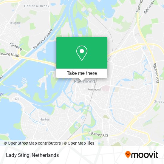 Lady Sting map