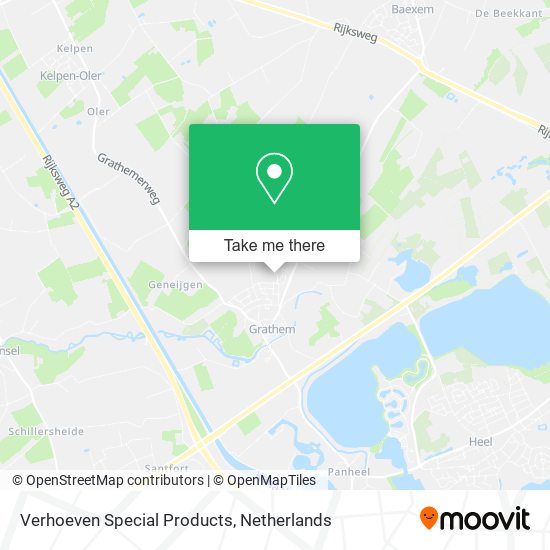 Verhoeven Special Products map