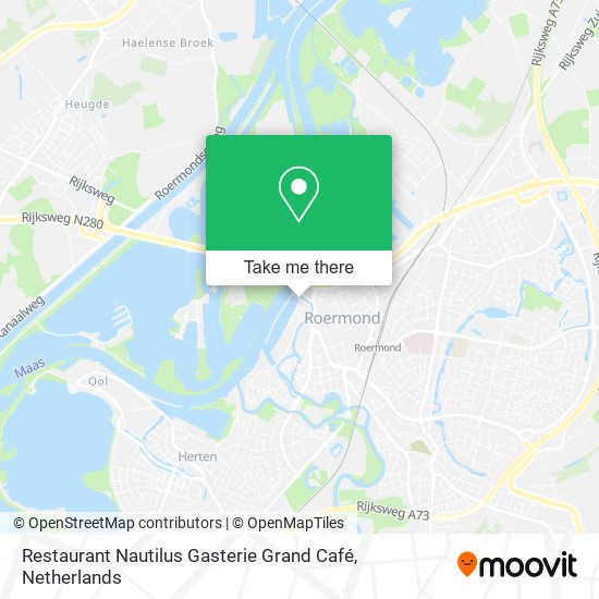 Restaurant Nautilus Gasterie Grand Café map