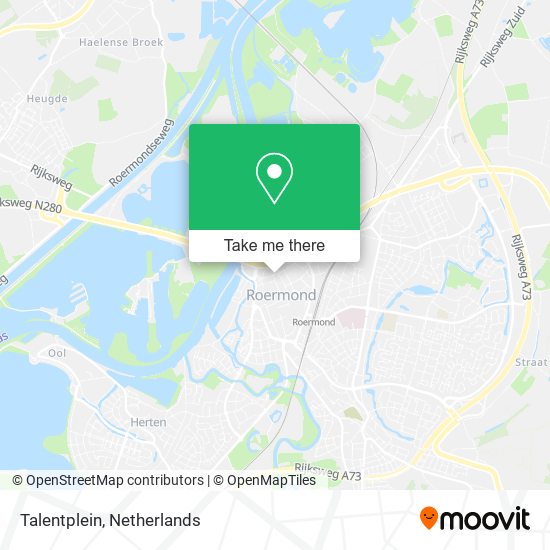 Talentplein map