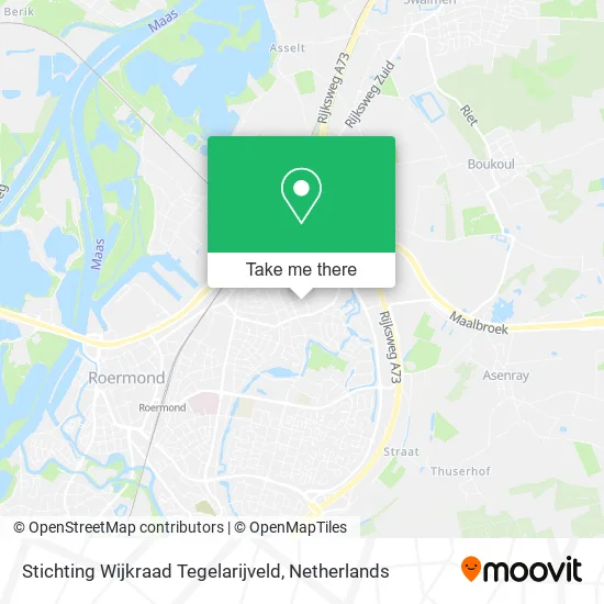 Stichting Wijkraad Tegelarijveld Karte