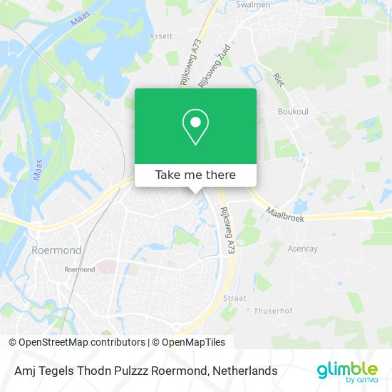 Amj Tegels Thodn Pulzzz Roermond Karte