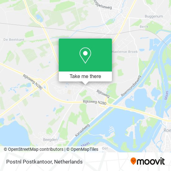 Postnl Postkantoor map