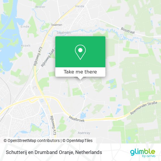 Schutterij en Drumband Oranje map