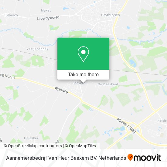 Aannemersbedrijf Van Heur Baexem BV map